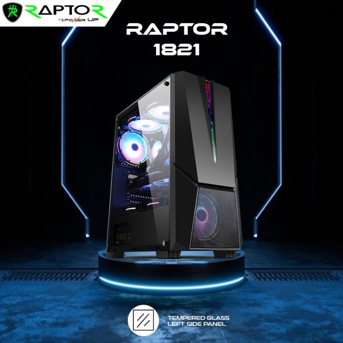 Casing Power Up RAPTOR 1821- include 1 FAN