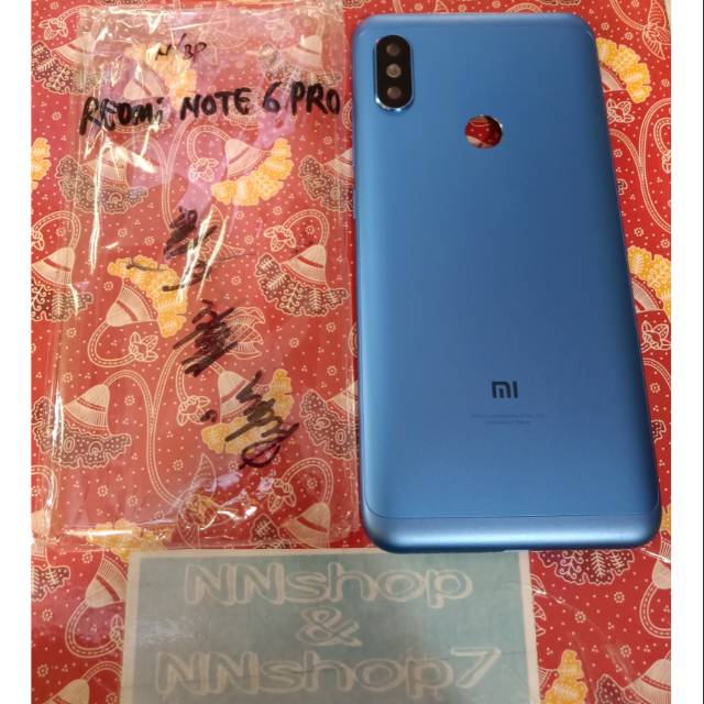 Casing Backdoor Xiaomi Redmi Note 6 Pro 6pro