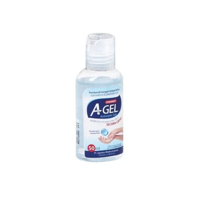 AGEL ONEMED Antiseptic Gel 50 ML - Pembersih Tangan Hand Sanitizer