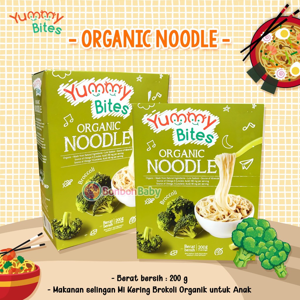 Yummy Bites Organic Noodle