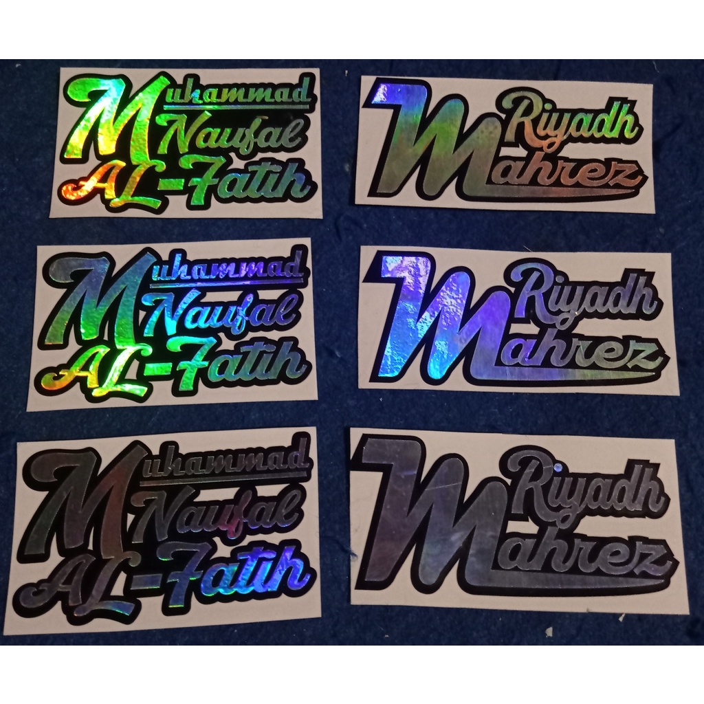 

sticker hologram souvener