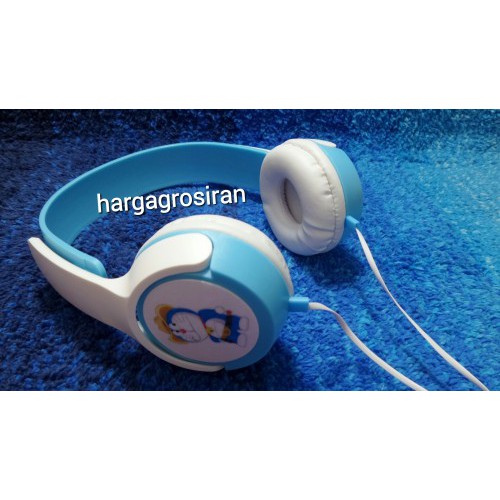 HGM-010 Headphone Karakter Kartun / Headset Kabel Cartoon / Headset Bando Motif Earphone Pl