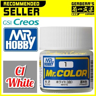 Mr Color C1 White - Mr. Hobby - Lacquer Paint