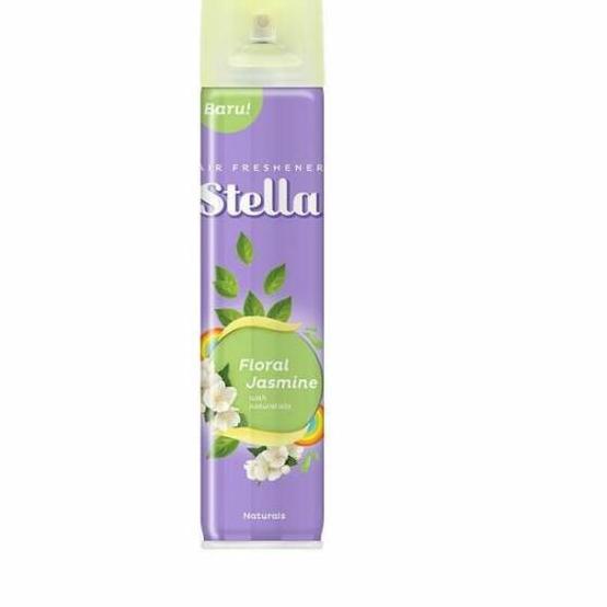 ✵ STELLA AIR FRESHENER 400ML / STELLA AEROSOL / STELLA PENGHARUM RUANGAN - FLORAL JASMINE ♕