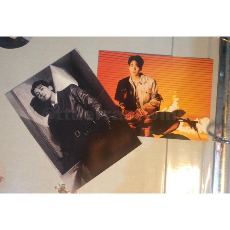 Postcard  Kihno Seventeen Attacca Wonwoo Set (ada damage)