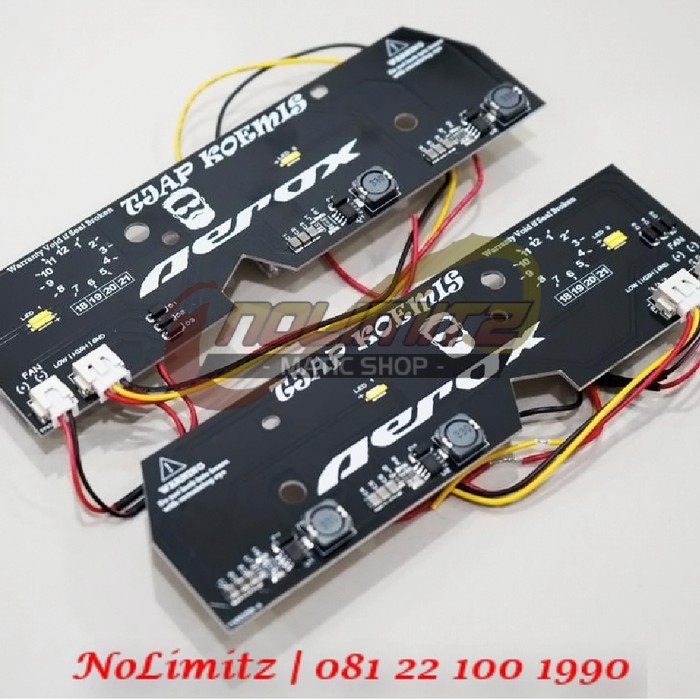 Upgrade Headlamp PCB Lampu Utama 90 Watt Yamaha Aerox 155