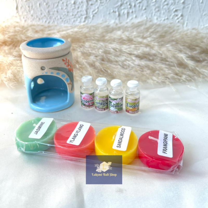 Paket Hemat Tungku Aromaterapi Oil Burner