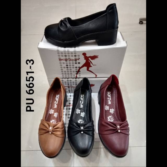 SEPATU HAK SOFIYA PU 6651-3