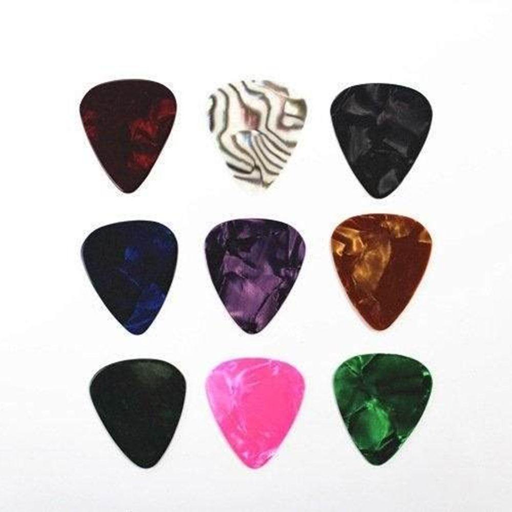 Lanfy Gitar Pick Warna Best HOT Plectrum Aneka Random No Box Mix Aneka Akustik