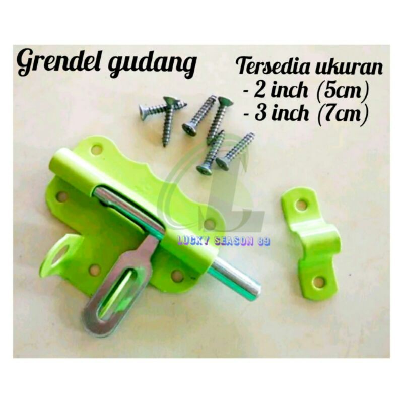 SELOT PINTU/GRENDEL PINTU 2&quot;-3&quot; INCH/GRENDEL GUDANG