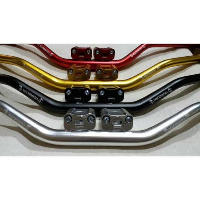 STANG FATBAR TEBAL 4MM + raiser motor klx-trail-vixion-tiger-cb150-byson-xabre-nmax-pcx-xride