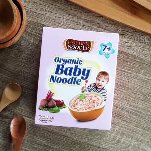 

Golden Noodle Organic Baby Noodle Beetroot 200gr