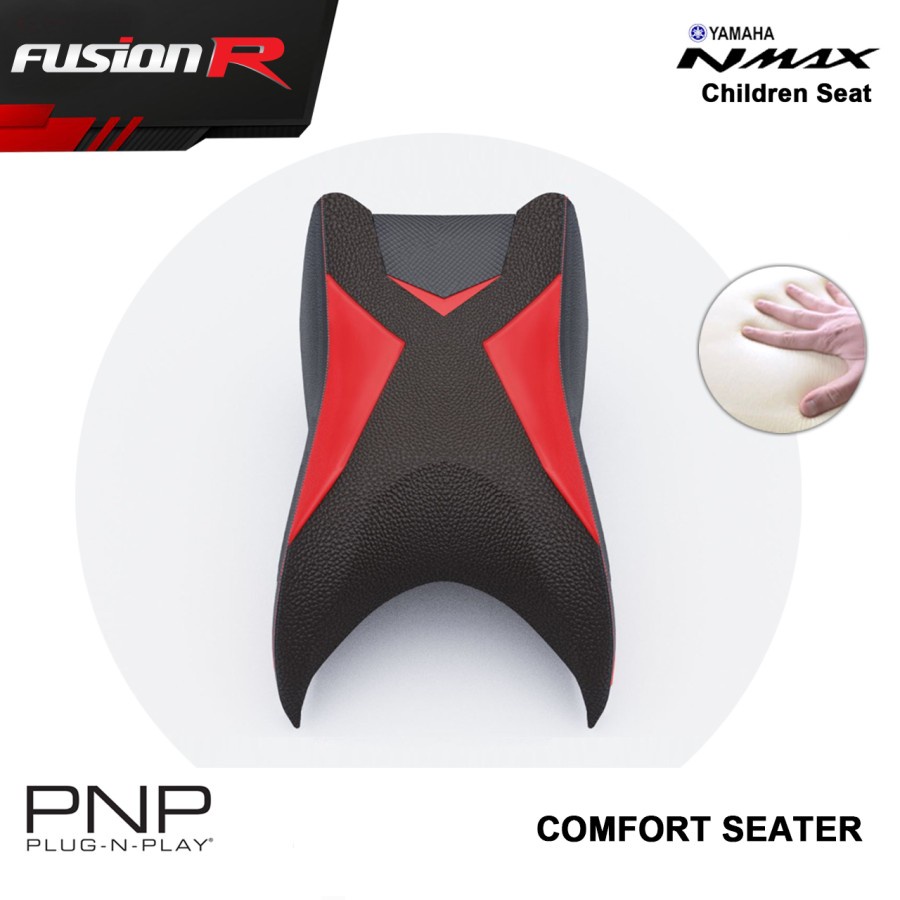 FUSION R Jok Anak Dudukan NMAX New Carbon