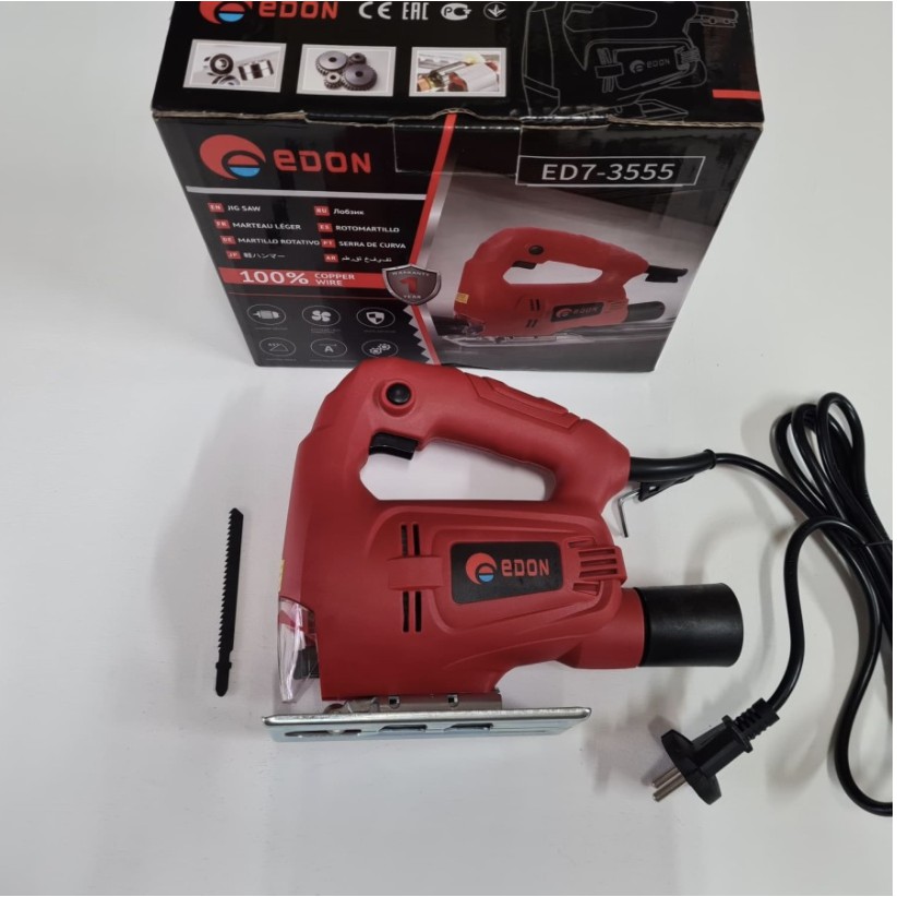 MESIN JIGSAW MESIN GERGAJI TRIPLEK EDON ED7 3555