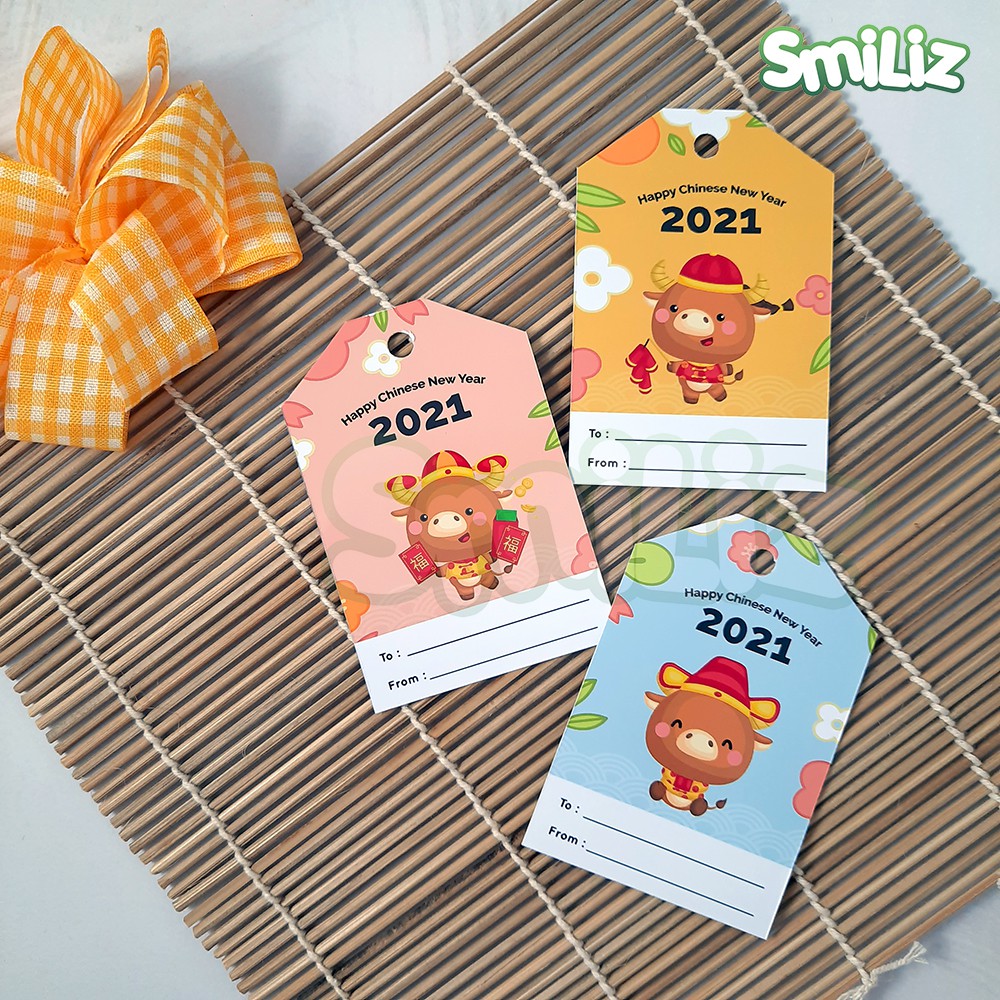 

Label Hang Tag | Kartu ucapan gantungan : Sincia | Imlek | Chinese New Year 2021 Lucu & Unik - 2