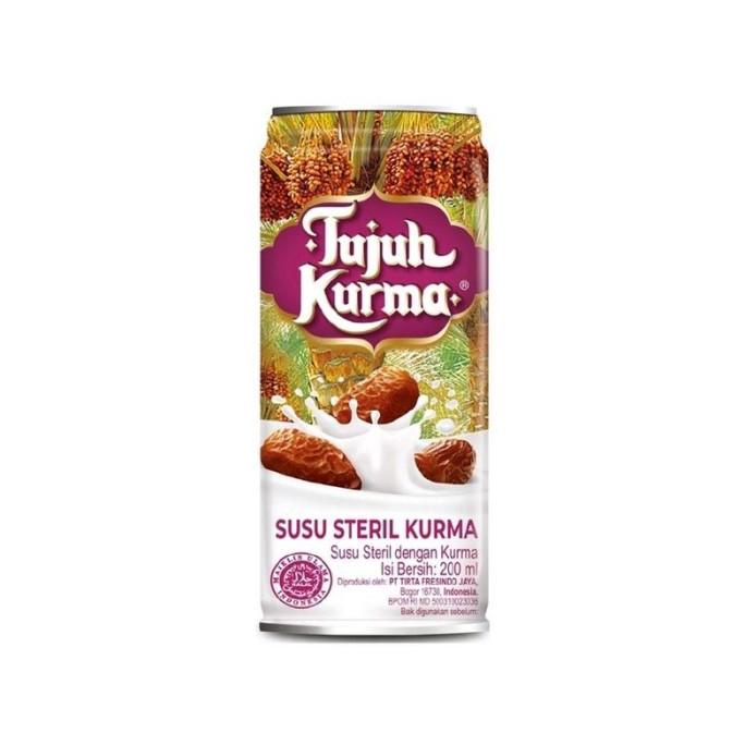 

[COD] Susu steril Tujuh Kurma 200 ml (1dus isi 12 kaleng) [COD]