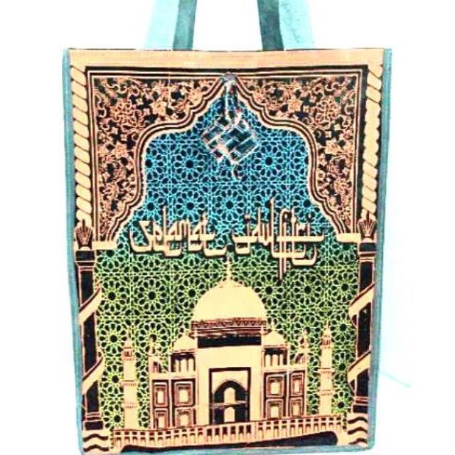 TAS LEBARAN PROMO IDUL FITRI  BESAR TEBAL KAKU P.30 x L 17x T 40 cm.(0604)
