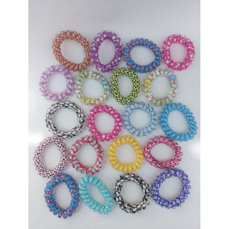 ikat rambut pearl peer motif Kecil