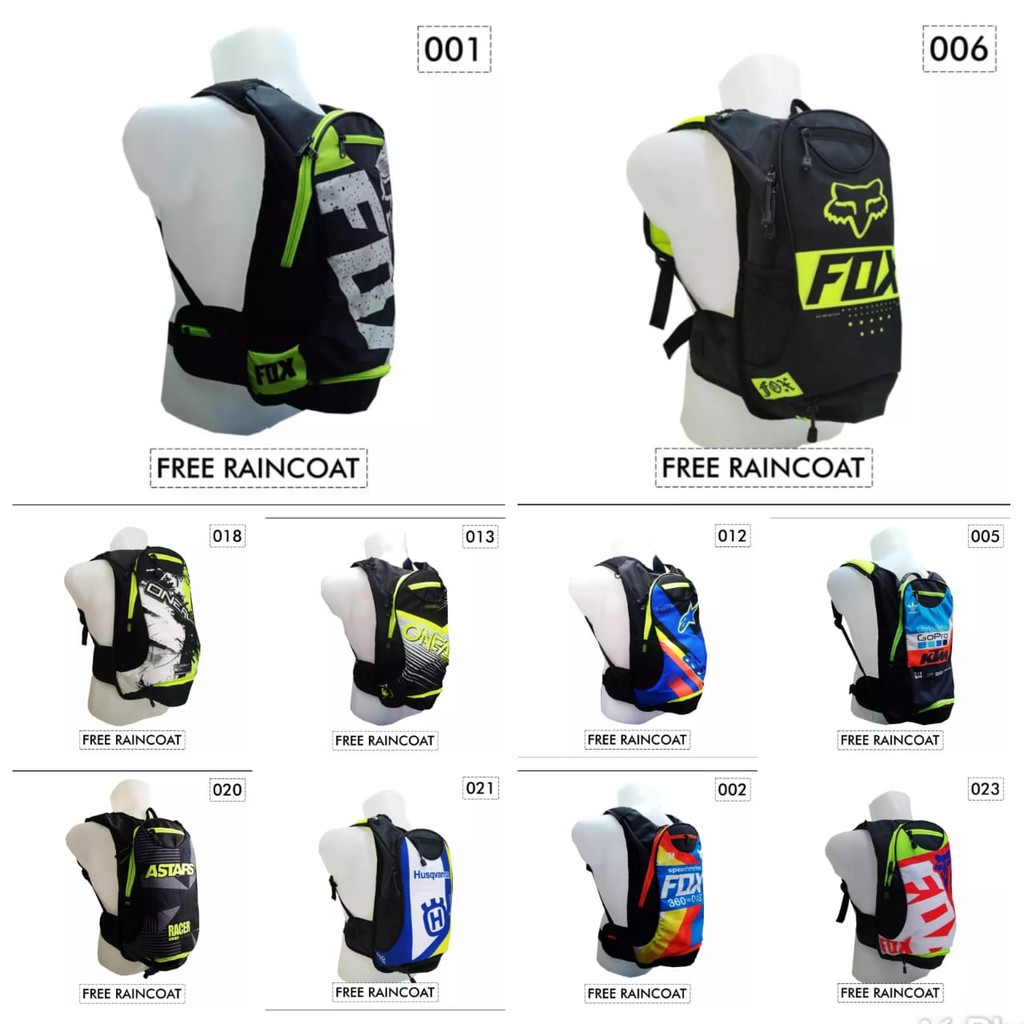 Tas cross tas hydro fulprinting tas punggung trail cross kualitas premium