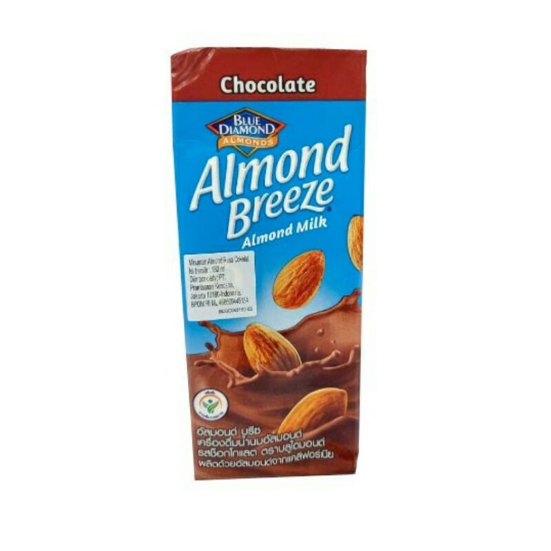 Susu Almond Breeze Almond Milk 180 ml &amp; 946 ml | Coklat Vanilla