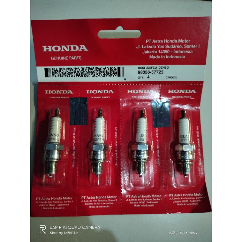 BUSI MOTOR ORIGINAL HONDA PRIMA / SUPRA / GRAND AHM (1pcs)