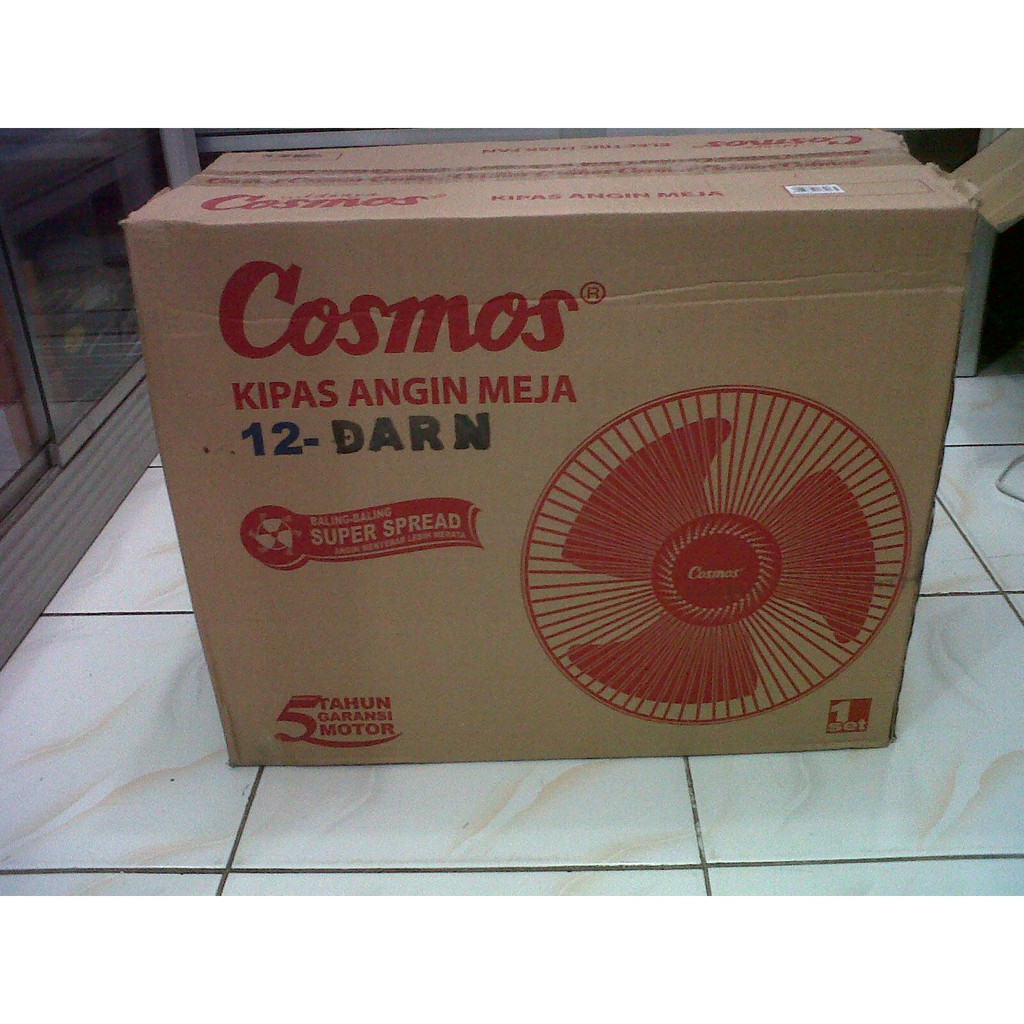 Kipas Angin Cosmos 12DAR – Desk Fan 12 inch - Kipas Angin Duduk Cosmos