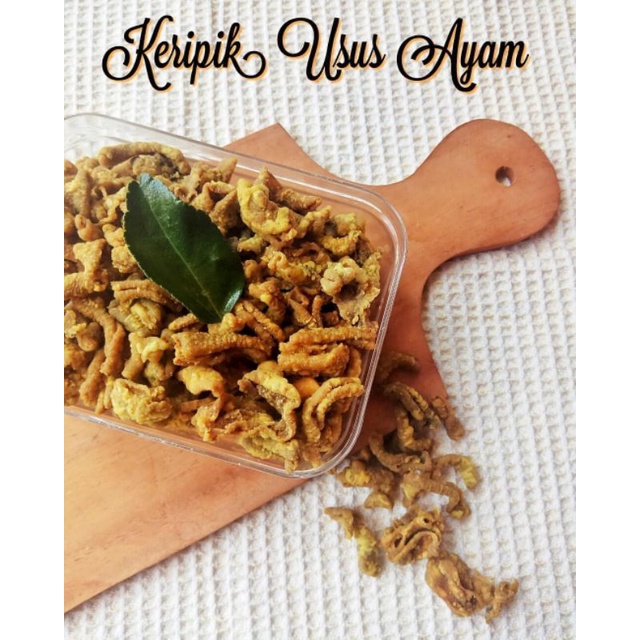 

(FLASH SALE) KERIPIK USUS AYAM RENYAH 90 GRAM