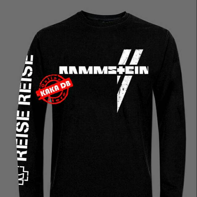 Kaos Lengan panjang/baju Longsleeve RAMMSTEIN BAND ROCK METAL MUSIK