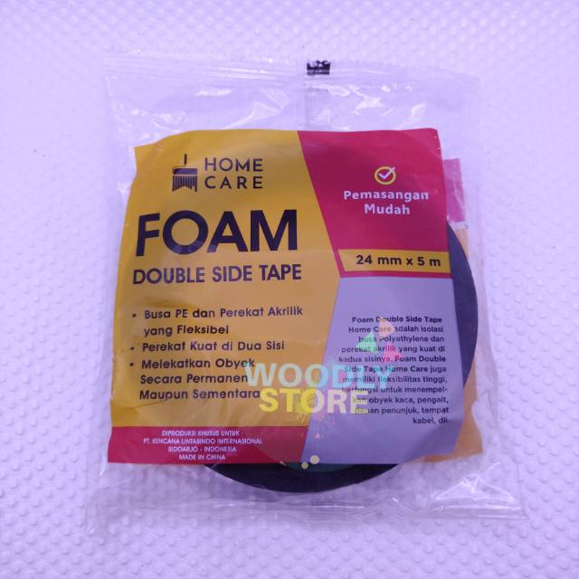 

HOME CARE DOUBLE TAPE FOAM BUSA ISOLASI BUSA 24mm x 5m