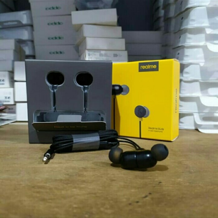 HEADSET EARPHONE REALME C1 C2 PRO REALME 5 PRO ORIGINAL