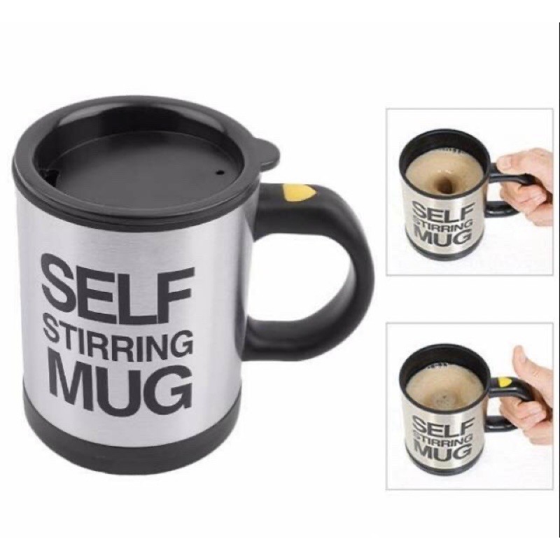 self stirring mug / gelas aduk otomatis