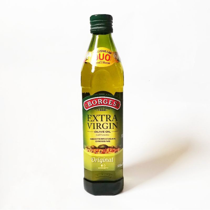 minyak zaitun borges extra virgin olive oil 500ml bisa diminum
