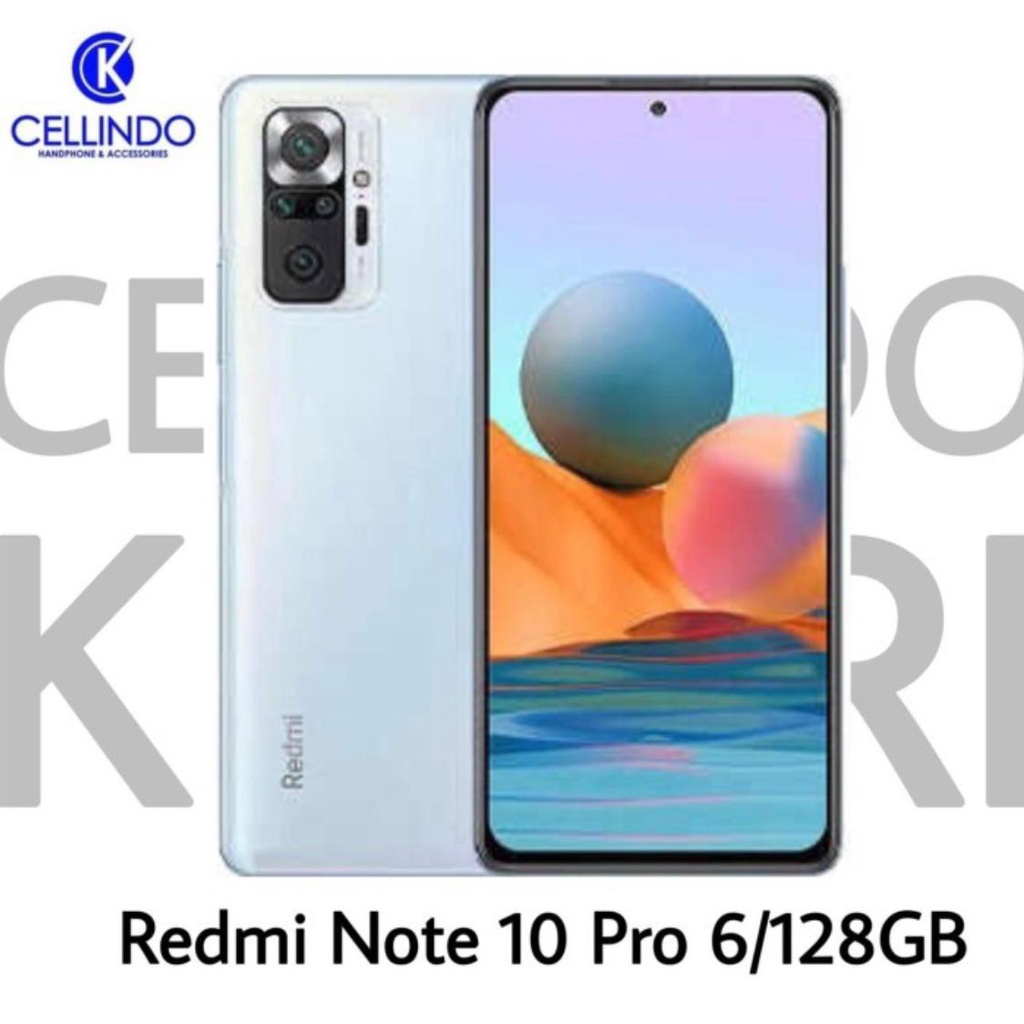 Redmi Note 10 Pro 6/128GB Garansi Resmi 15 Bulan