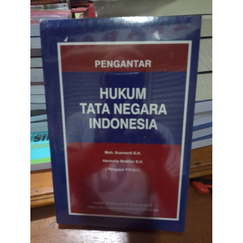 Buku Hukum Tata Negara Indonesia