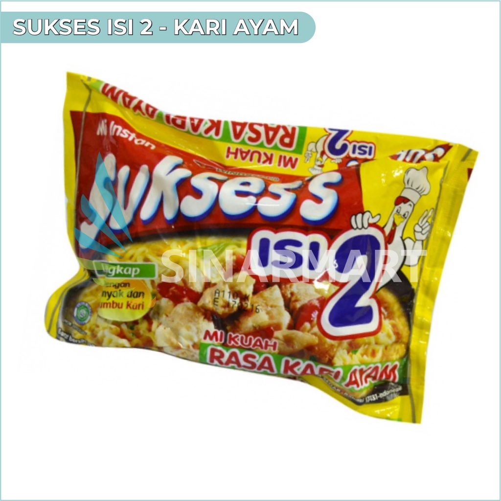 

MIE SUKSES RASA KARI AYAM ISI 2 PCS