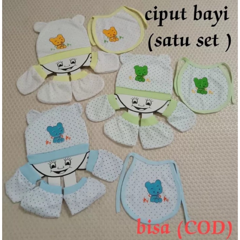 stelan baju bayi tangan panjang miki 0-1 tahun