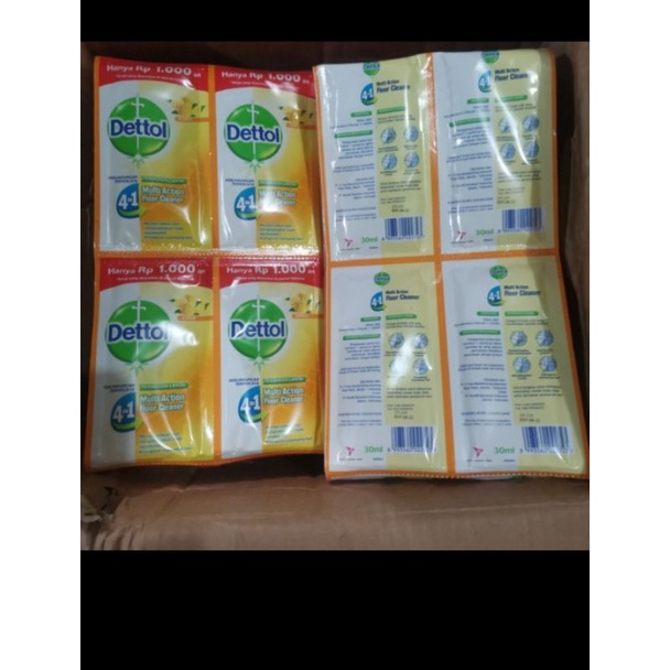 Dettol pembersih lantai sachet 30ml x 12