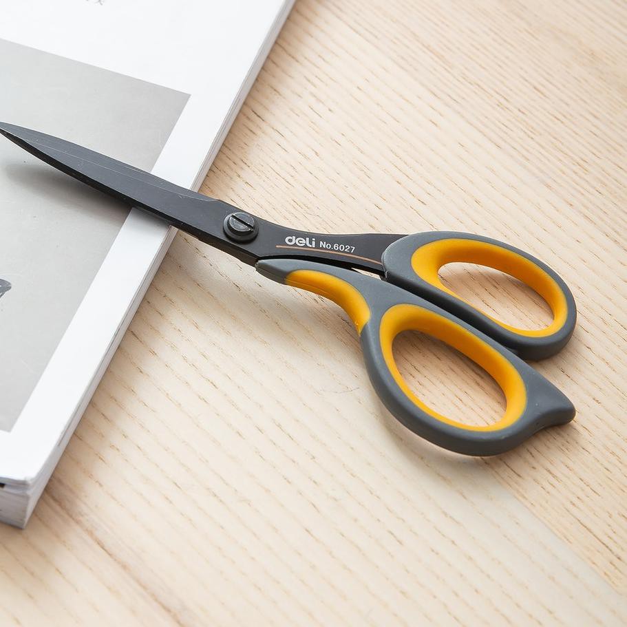 

Flash Sale 12.12 Deli Gunting dengan pegangan lembut untuk kenyamanan 175mm E6027 %