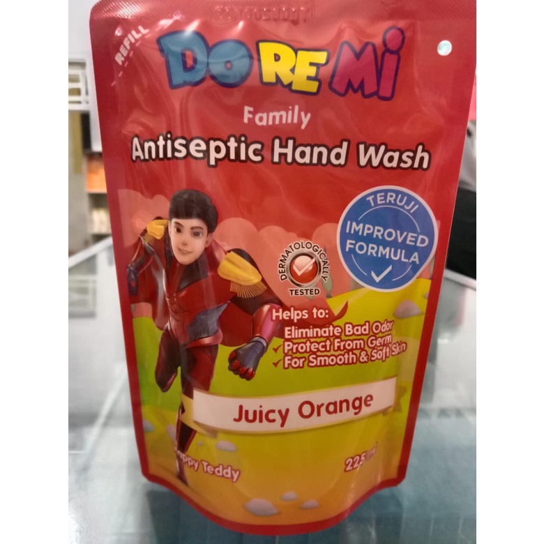 doremi antiseptic hand wash ( reffil) 225ml