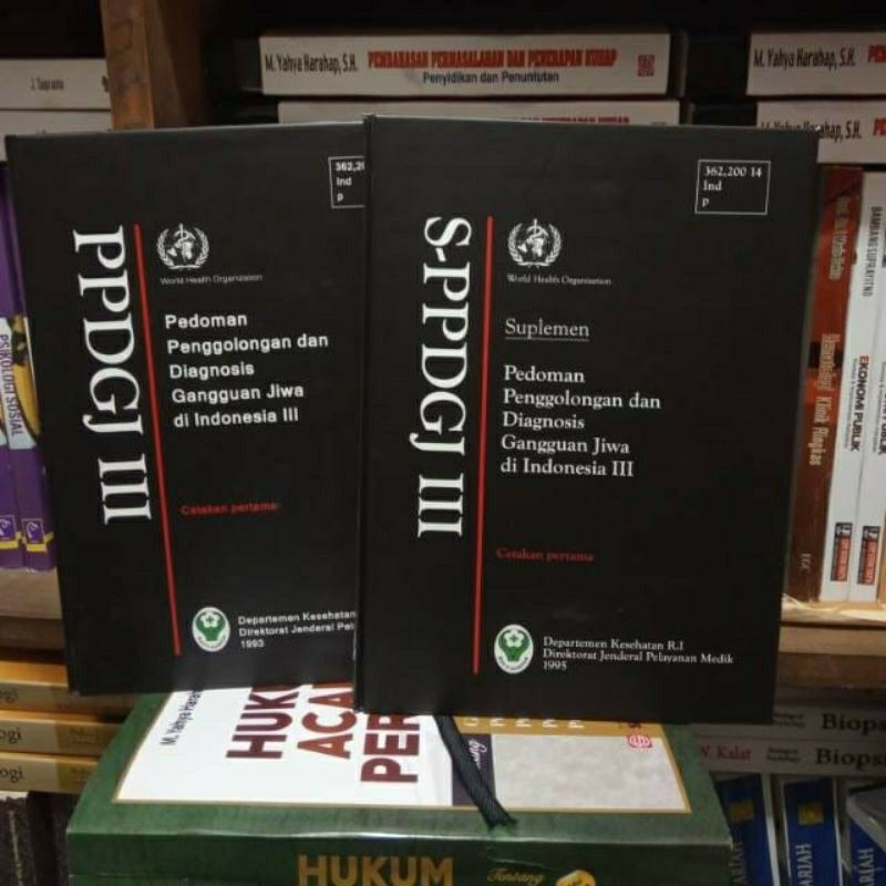 Buku PPDGJ 3 & S-PPDGJ 3 Terbaru