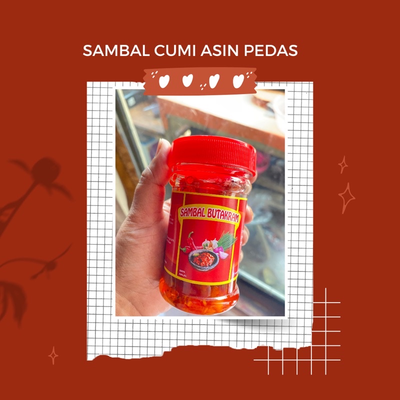 

SAMBAL CUMI ASIN PEDAS by.butakram