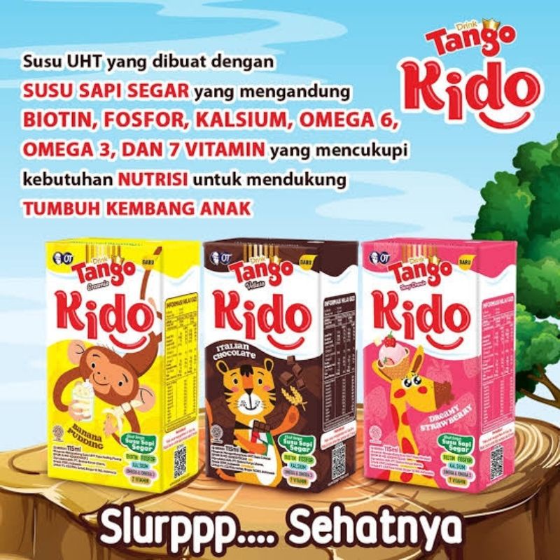 ✨ FSFF ✨ Tango Kido Susu Uht Coklat 115ml