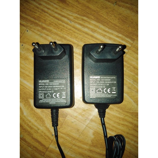 Adaptor 12volt 1,5Ampere  Huawei power Adapter