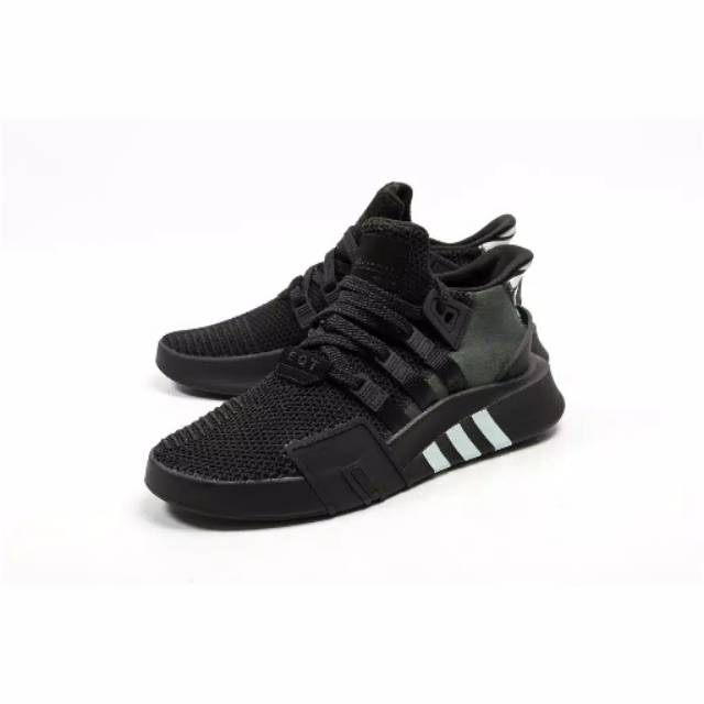 Sepatu ADIDAS EQT ADV BasketBall Core Black White Strip Sepatu basket Sneaker Adidas Sepatu Pria
