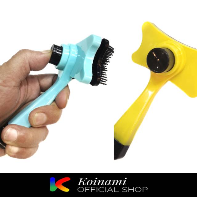 SISIR GROOMING TOMBOL S / untuk kucing anjing