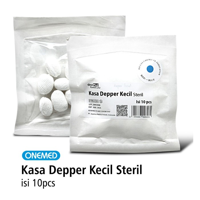 Kasa Depper Kecil Steril OneMed Pak Isi 5Pcs OJ