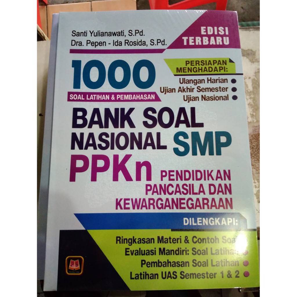 Jual BANK SOAL PPKN SMP Murah