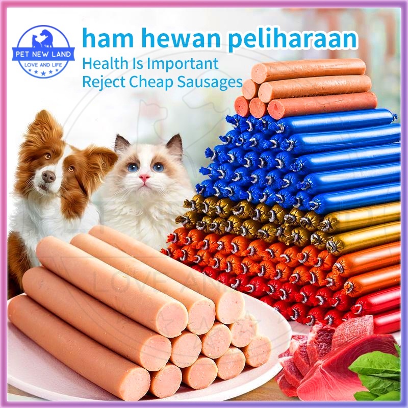 Sosis Kucing Anjing Snack Kucing Anjing 15g Pelatihan Cemilan Hewan Peliharaan