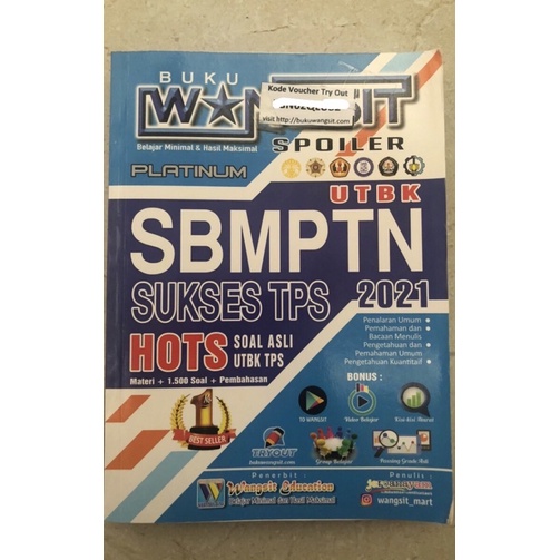 

PRELOVED BUKU WANGSIT TPS 2021 ❗