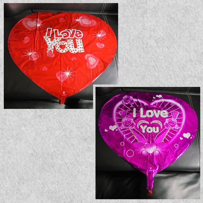 Balon jumbo Foil Heart 82cm